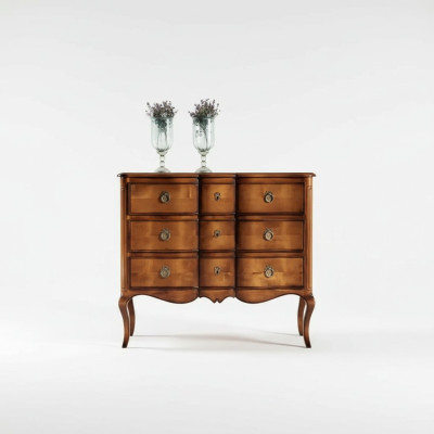 Kommode Braun Luxus Schrank Design Stil Klassische Schlafzimmer Neu