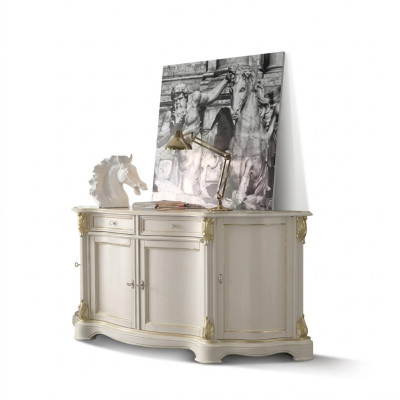 Anrichte Sideboard Sideboards Massiv Holz Schrank Möbel Kommoden