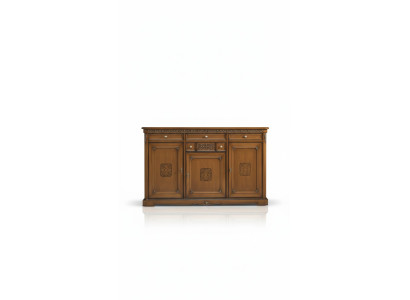 Klassischer Schrank Massivholz Möbel Sideboard Italienische Einrichtung