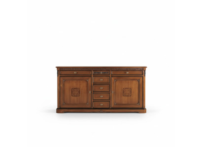 Sideboard Möbel Design Klassisch Kommoden Holz Braun Luxus Holz Schrank