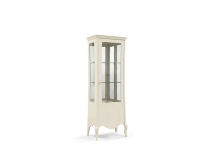 Vitrine Anrichte Luxus Glas Schrank Schranke Weiß Holz Design Möbel Neu