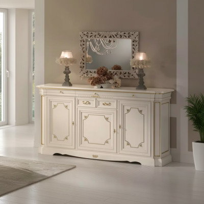 Kommode Sideboard Schrank Holz Kommoden Italienische Möbel Massiv Neu
