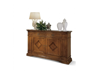 Luxus Italienische Holz Möbel Kommode Anrichte Stil Braun Sideboard Neu