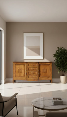 Sideboard mit Schubladen Holz Kommode Wohnzimmer Schrank Massiv Neu