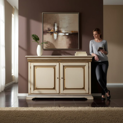 Sideboard Kommode Schrank Kommoden Designer Luxus Holz Klassische
