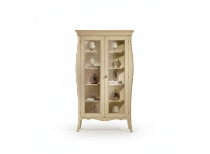 Italienische Möbel Vitrine Schrank Schau Schränke Design Wohnzimmer Neu