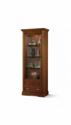 Design Möbel Luxus Holz Vitrine Stil Schrank Italienische Anrichte Neu
