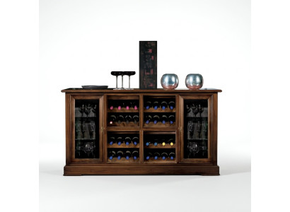 Hausbar Barschrank Tisch Regal Weinregal Weinschrank Luxus Vitrine