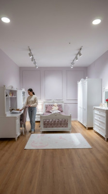 Designer Komplett Kinderzimmer Set Sclafzimmer set Kinder Jugend Möbel