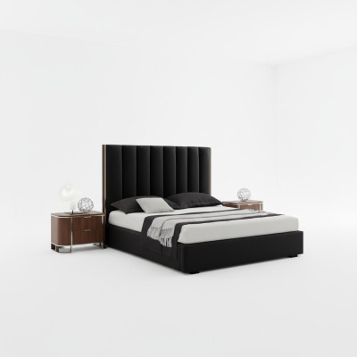 Bett Nachttisch 2x Luxus Schlafzimmer Set Komplettes Zimmer Möbel Neu