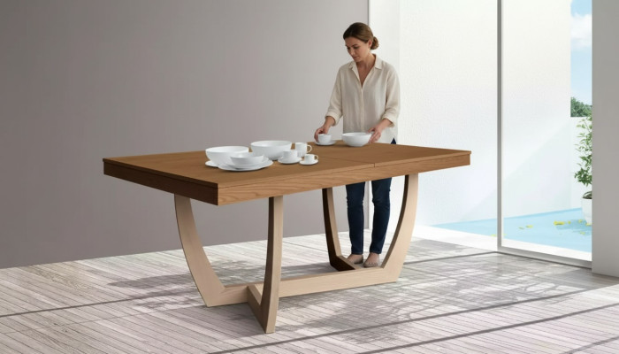 Esstisch Ausziehbar Küchentisch Esstische Tisch aus Holz Holztisch Modern