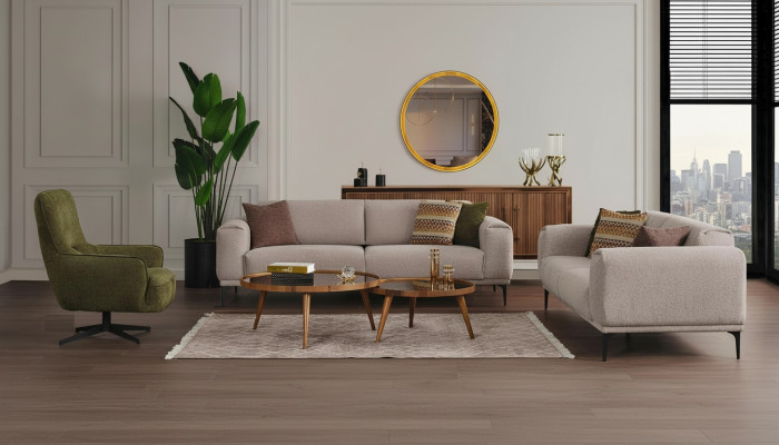 Wohnzimmer Couchgarnitur Designer Set 3+2+1 Sitzer Luxus Polster Möbel