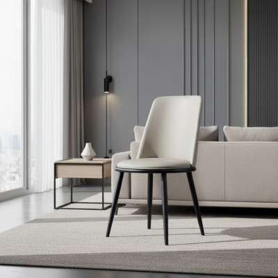 Esszimmermöbel Stilvoller Stuhl Luxus Polster Designer Holz Einsitzer