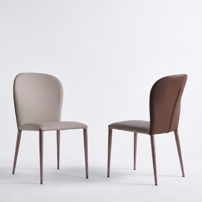 Esszimmermöbel Designer Beiger Stuhl Moderne Holz Möbel Neue Lehnstühle