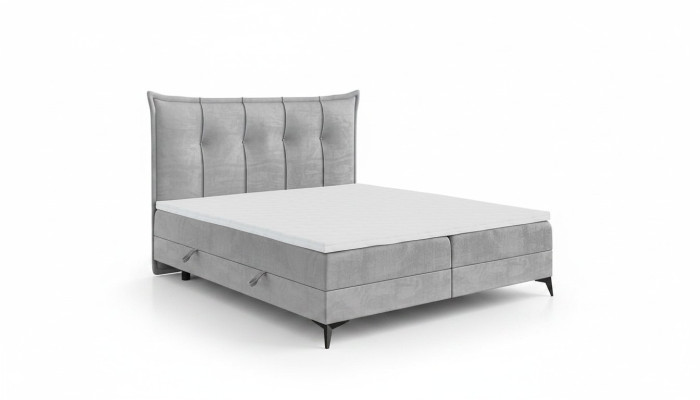 Design Doppelbett Schlafzimmer Textil Möbel Modern Luxus Bett Boxspringbett