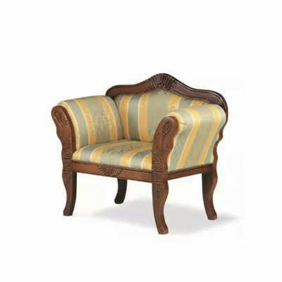 Klassischer Sessel Designer Einsitzer Neu Polstermöbel Wohnzimmer Möbel