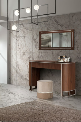 Designer Komplett Schminktisch+Spiegel Moderne Möbel Neu Set 2 tlg.