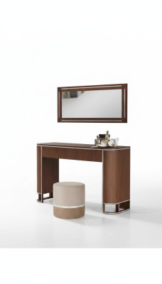 Designer Komplett Schminktisch+Spiegel Moderne Möbel Neu Set 2 tlg.