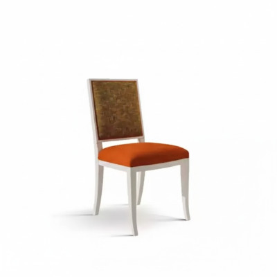 Esszimmer Designer Stuhl Holz Luxus Stil Klassischer Polsterstuhl
