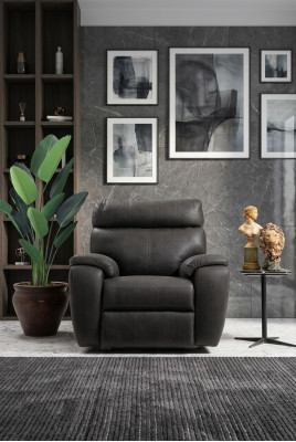 Design Sitzer Luxus Wohnzimmer Sessel Relax Modern Design Polstermöbel