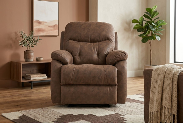 Wohnzimmer Relax Sessel Luxus Modern Design Sitzmöbel Polster Textil