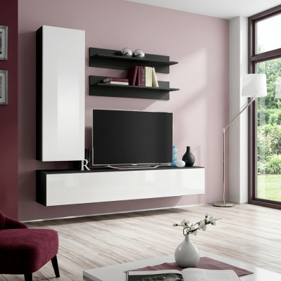 Luxus tv -Ständer Wohnzimmer rtv Lowboard Designer Wandregale Wohnwand Neu