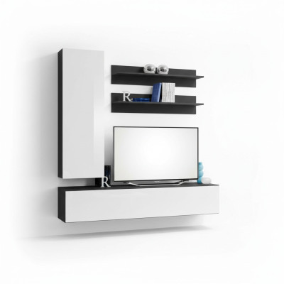 Luxus tv -Ständer Wohnzimmer rtv Lowboard Designer Wandregale Wohnwand Neu