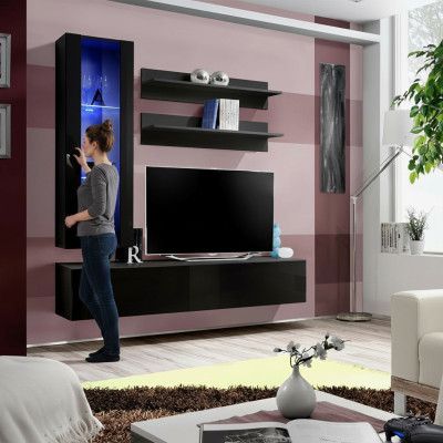 Luxus tv Ständer rtv sideboard Moderne Wohnzimmer Wohnwand Holzmöbel Regal