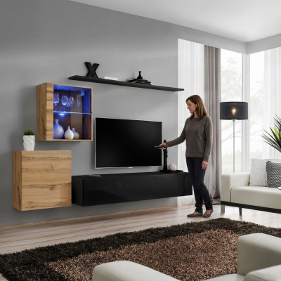 Luxus Möbel Wand Schrank Modern Einrichtung Wohnzimmermöbel Neu