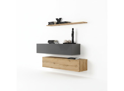 Modern Set Sideboard Einrichtung Design Wohnwand Wohnzimmer Luxus Garnitur 3tlg
