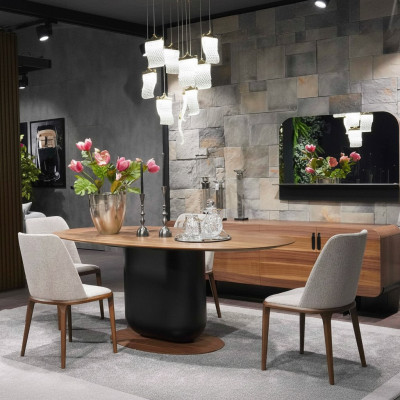 Esszimmer Komplett Set Esstisch Stühle Esszimmer Set Ess Gruppe Holz Tisch 5tlg