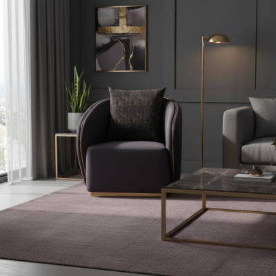Design Sessel Lounge Perfekt Möbel Stühle Textil Polster Sitz Luxus Neu