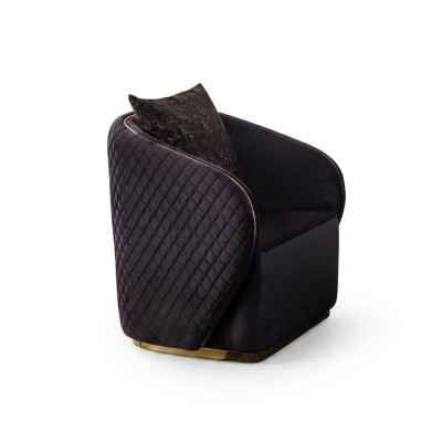 Design Sessel Lounge Perfekt Möbel Stühle Textil Polster Sitz Luxus Neu