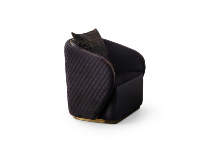 Design Sessel Lounge Perfekt Möbel Stühle Textil Polster Sitz Luxus Neu