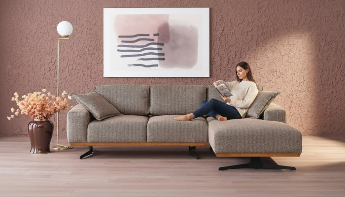 Luxus Ecksofa L Form Modern Möbel Wohnzimmer Grau Eckgarnitur Eckcouchen
