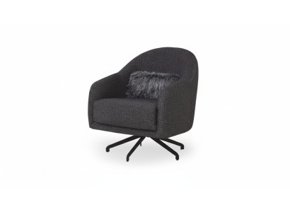 Design Sessel Wohnzimmer Luxus Möbel Schwarzer Stilvoll Lounge Club