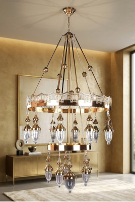 Leuchte Kronleuchter Kristalllampe Lampen Leuchten Deckenleuchte Lampe 110x225