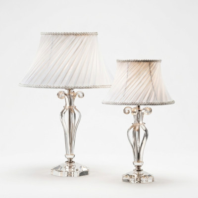 Designer Klassische Tisch Lampe Stehlampe Kronleuchter Kristall Luxus