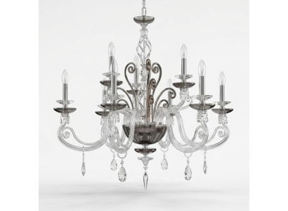 Luster Kristall Kronleuchter Lampe Deckenleuchte Leuchte Hängeleuchte neu