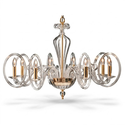 Luster Kristall Kronleuchter Lampe Deckenleuchte Leuchte Hängeleuchte neu
