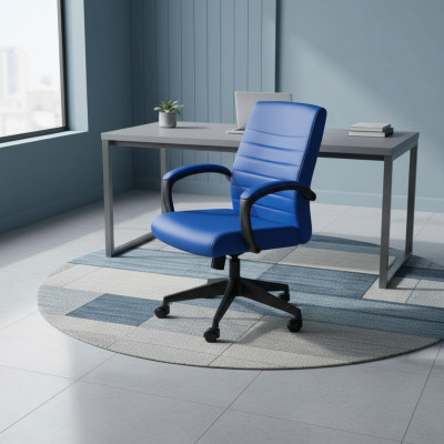 Bürostuhl Gaming Bürostuhl Schreibtisch Drehstuhl Blau Stuhl Möbel neu