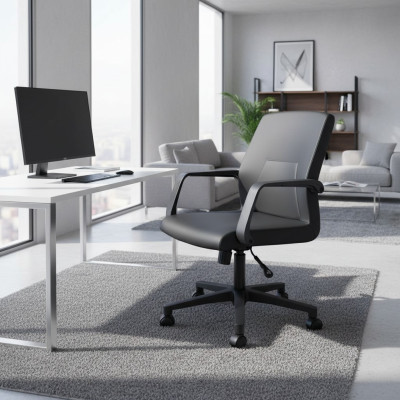 Bürostuhl Schwarz Schreibtischstuhl Drehstuhl Büromöbel Büro Sitzmöbel neu