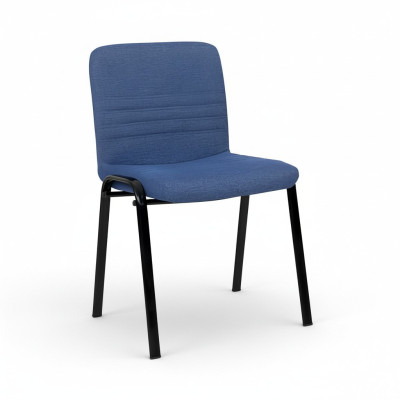 Bürostuhl Blau Luxuriöser Bürostuhl Bürostuhl Textil Designerstuhl Metallmöbel