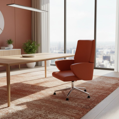 Bürostuhl Büro Orange Sessel Gaming Stuhl Schreibtisch Drehstuhl Chef Neu Sessel