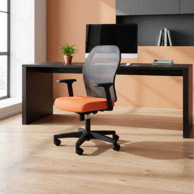 Bürostühle Orange Schreibtischstuhl Drehstuhl Chefsessel Mesh Design Bürostuhl
