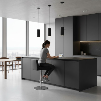 Barstuhl Barhocker Schwarz Design Barstühle Bar Hocker Hochwertig Stühle Neu