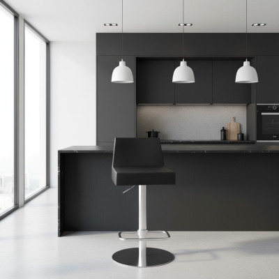 Barstuhl Barhocker Schwarz Design Barstühle Bar Hocker Hochwertig Stühle Neu