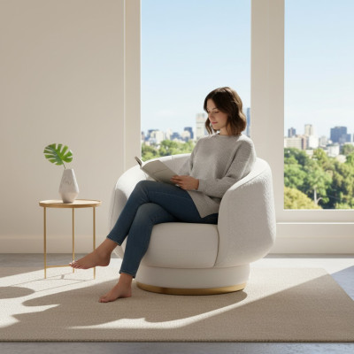 Design Luxus Sessel Chair Sofa 1 Sitzer Fernseh Lounge Chaise Sofa Textil