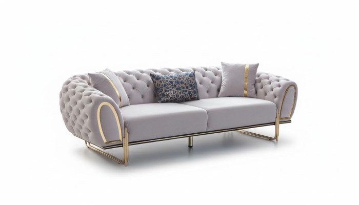 Luxuriöse 2x Chesterfield Sofas Designer Polster Couchen Moderne Möbel