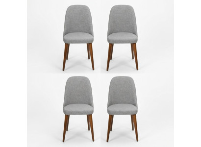 Stuhl Designer 4x Stühle Holzstuhl Esszimmerstuhl Luxus Holz Neu Möbel Neu
